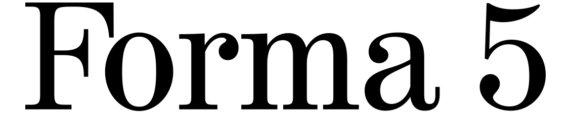 Forma 5